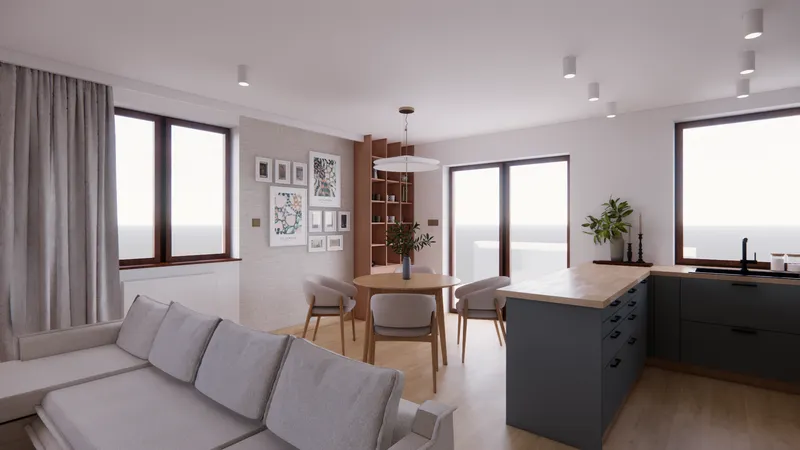 Nowoczesne mieszkanie w Gliwicach